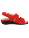 COMFORTABLE WOMEN&#39;S SHOES, ALICE 10 RED
