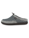 ANATOMIC MENS&#39; D&#39;TORRES BRUNO GREY SLIPPERS, MADE OF WARM FELT THAT INSULATES FROM THE COLD.