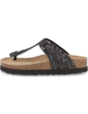 Comfortable Sandal, Model Tabarka Flip-Flop Black- D&#39;Torres