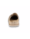 SILKE BEIGE D&#39;TORRES, WOMEN&#39;S ANATOMICAL WINTER SLIPPERS IN IN & OUT LEATHER